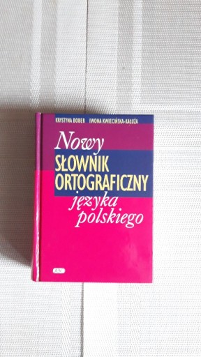 Zdjęcie oferty: Nowy słownik ortograficzny języka polskiego 