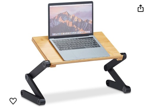 Zdjęcie oferty: stojak na laptopa bambus aluminium
