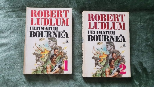 Zdjęcie oferty: Robert LUDLUM Ultimatum Bourne'a tom 1 i 2