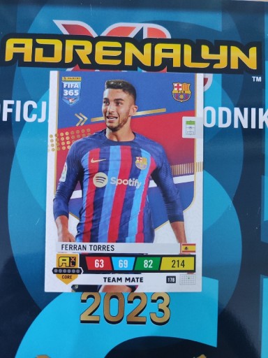 Zdjęcie oferty: Panini 365 2023 FERRAN TORRES NR 178