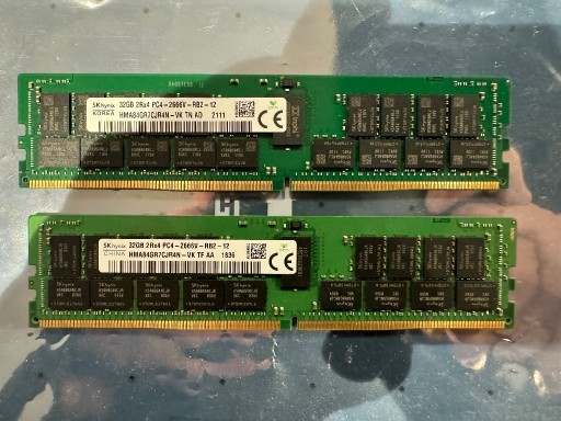 Zdjęcie oferty: RAM 64GB (2x32) Hynix HMA84GR7CJR4N-VK ECC REG