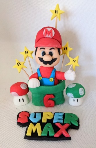 Zdjęcie oferty: Figurka na tort. Super Mario. Dekoracja.  