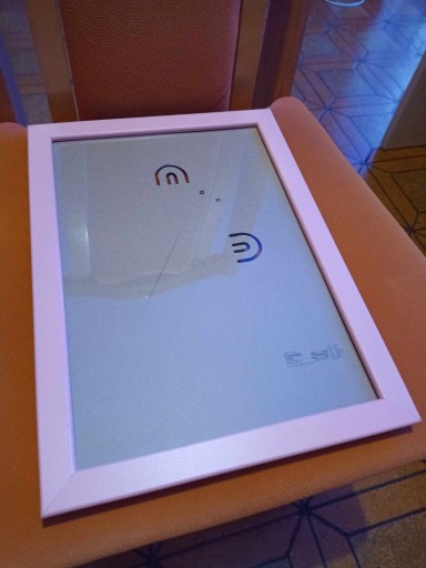 Zdjęcie oferty: Ramka Ikea Fiskbo 21x30 brzoskwiniowa