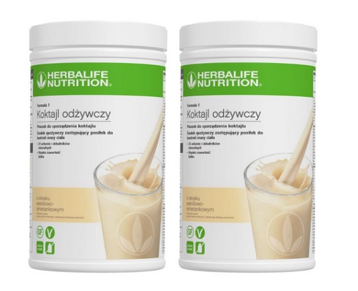 Zdjęcie oferty: ORYGINALNY Koktajl Herbalife Nutrition F1 780g x 2