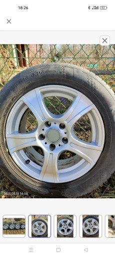 Zdjęcie oferty: Felgi 16" ET35 + opony letnie KUMHO