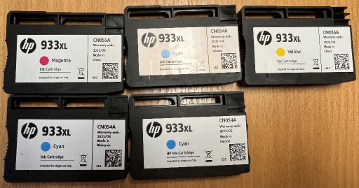 Zdjęcie oferty: Tusz HP 933xl CN055AE CN056AE CN054AE