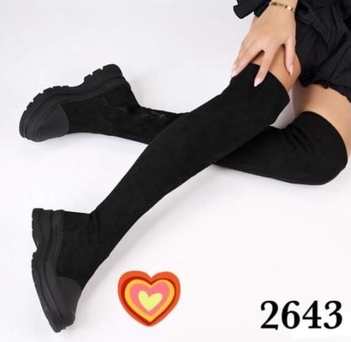 Zdjęcie oferty: Buty damskie kozaki kozaczki Wysokie 36