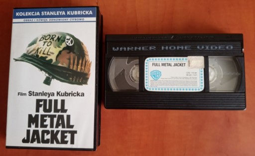 Zdjęcie oferty: Full Metal Jacket - Pełny magazynek - kaseta VHS
