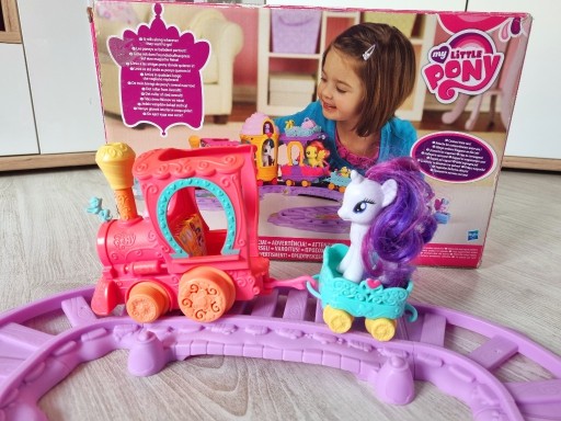 Zdjęcie oferty: Hasbro - Kolejka My Little Pony 4+ Używana