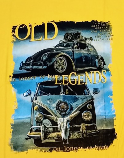 Zdjęcie oferty: Młodzieżowy t-shirt z nadrukiem, rozmiar XL 