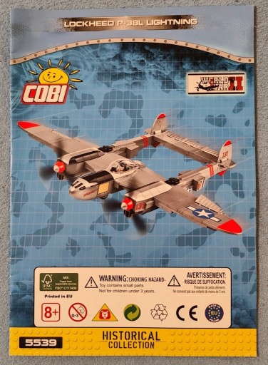 Zdjęcie oferty: Klocki COBI 5539 - Lockheed P-38 Lightning