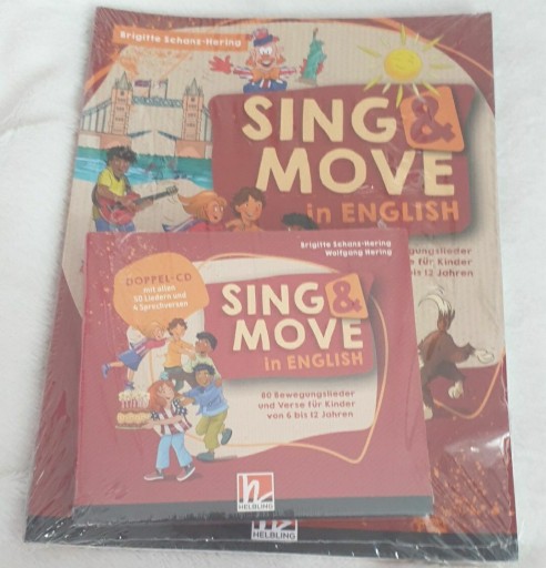 Zdjęcie oferty: Książka Sing&Move in English 