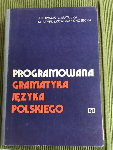 Zdjęcie oferty: Programowana gramatyka języka polskiego