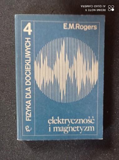 Zdjęcie oferty: Rogers - Elektryczność i magnetyzm