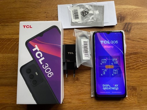 Zdjęcie oferty: Smartfon TCL 306 Niebieski