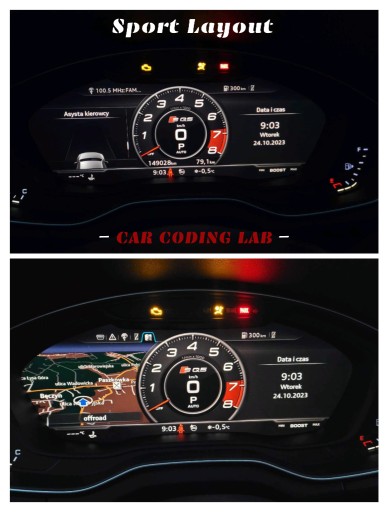 Zdjęcie oferty: Audi A5 czytanie znaków automatyczne długie radiologo navigacja carplay