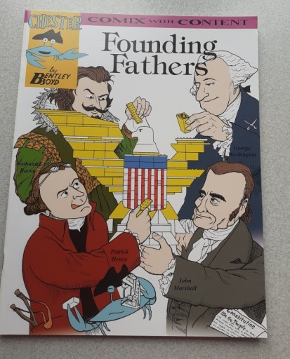 Zdjęcie oferty: Founding Fathers - Chester Comix - wersja ang.