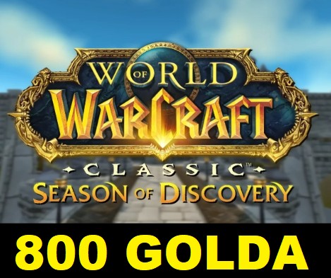 Zdjęcie oferty: World of Warcraft CLASSIC LONE WOLF 800G SOD -24/7-