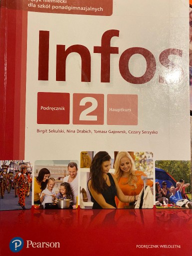 Zdjęcie oferty: INFOS 2 - Podręcznik - Język niemiecki 