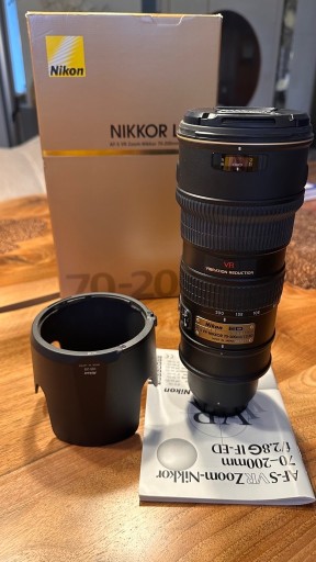 Zdjęcie oferty: Obiektyw Nikkor AF-S VR 70-200 f/2.8G IF-ED