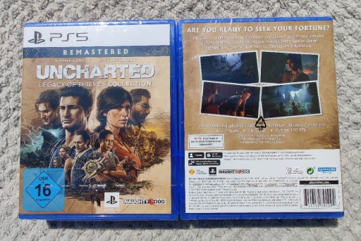 Zdjęcie oferty: Uncharted Dziedzictwo Złodziei Remastered PS5 Nowa