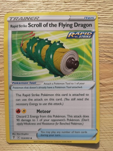 Zdjęcie oferty: Karty pokemon Scroll of the Flying Dragon 153/203