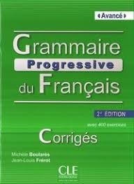Zdjęcie oferty: Grammaire progressive du francais Avance Corriges