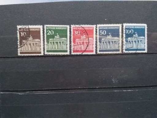 Zdjęcie oferty: 106. Znaczki Niemcy 1966r c.s. 5 szt 15e