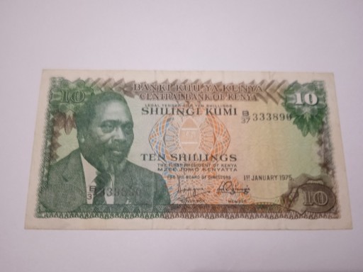 Zdjęcie oferty: KENIA 10 SHILLINGS 1975