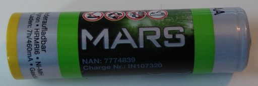 Zdjęcie oferty: akumulator AA Mars