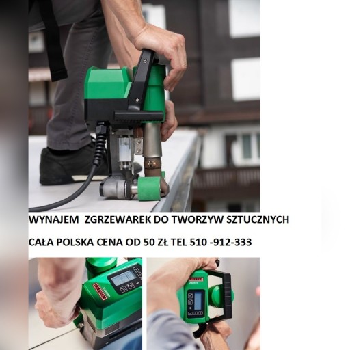 Zdjęcie oferty: Leister zgrzewarka do membran dachowych Wysyłka