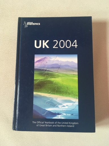 Zdjęcie oferty: UK 2004 official yearbook national statistics