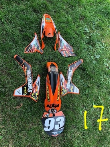 Zdjęcie oferty: Komplet plastików KTM SXF 2011-2012