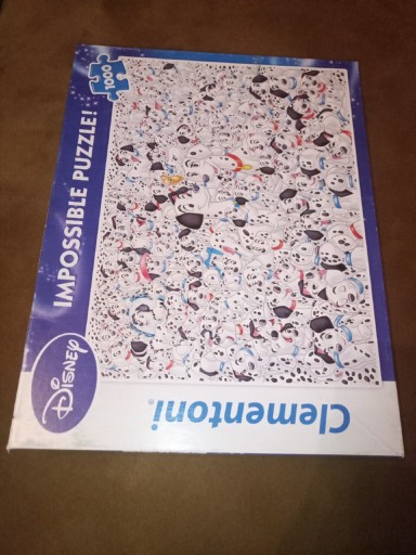 Zdjęcie oferty: Puzzle 1000 Impossible 101 Dalmatyńczyków