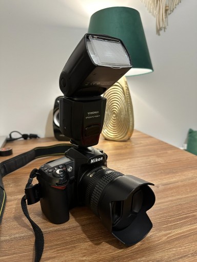 Zdjęcie oferty: Nikon D90 + obiektyw Nikkor 18-70 + Lampa błyskowa