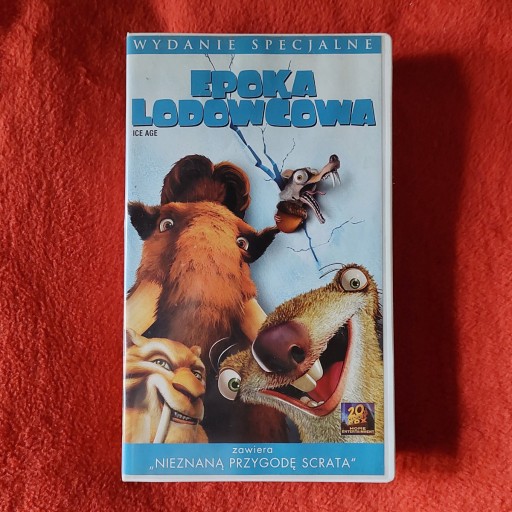 Zdjęcie oferty: "Epoka Lodowcowa" | kaseta VHS