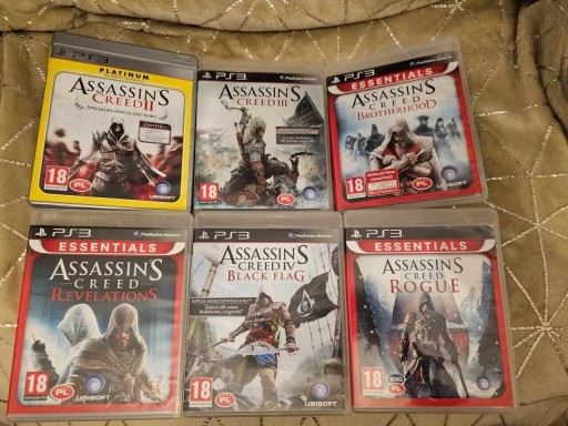 Zdjęcie oferty: Zestaw Assassin's Creed na PS3