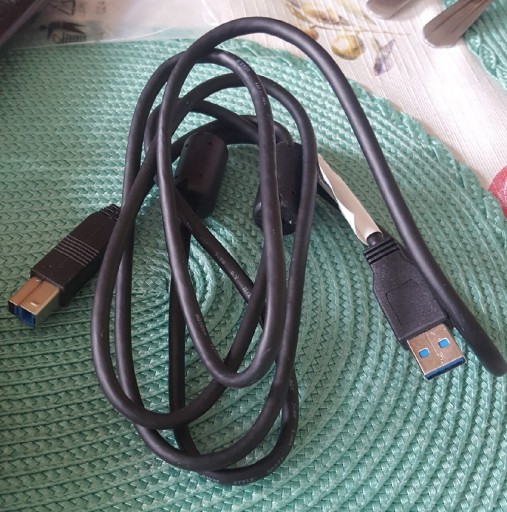 Zdjęcie oferty: USB 3.0  kabel A/B do drukarki. Długość -  2 metry