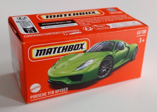 Zdjęcie oferty: Matchbox Porsche 918 Spyder