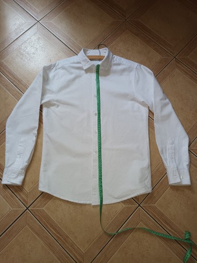 Zdjęcie oferty: [unikat]Koszula biała.Firmy157.100%Bawełna.Zobacz!