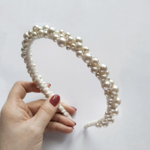 Zdjęcie oferty: Opaska z perłami 