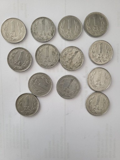 Zdjęcie oferty: 1 zł 1974, 1977,1980,1982,1988,1987,1983,1984