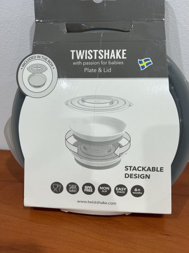 Zdjęcie oferty: Twistshake talerzyk z tworzywa z pokrywką, 