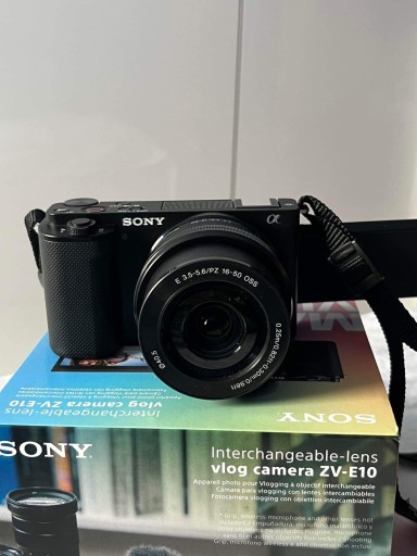 Zdjęcie oferty: aparat fotograficzny Sony ZV-E10