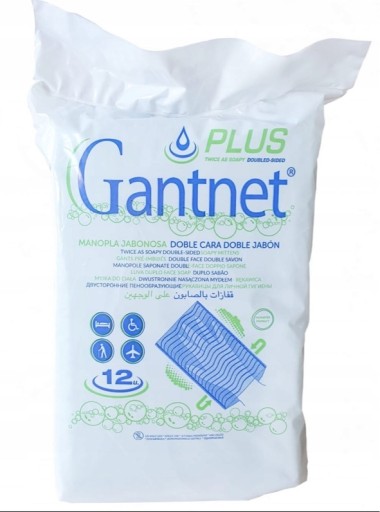 Zdjęcie oferty: ZAR GANTNET PLUS dwustronnie myjka do ciała
