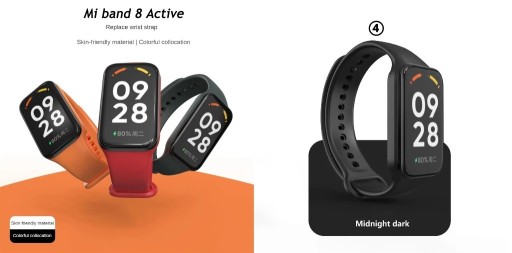 Zdjęcie oferty: Opaska, pasek do MiBand8Active, Xiaomi Strap 8 Act