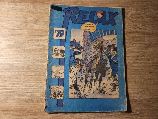 Zdjęcie oferty: RELAX nr 25 kultowy magazyn komiksowy z PRL
