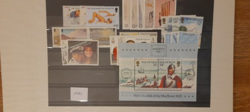 Zdjęcie oferty: 1986 Isle of Man Mi.298-324+bl.8+ark.319-21**