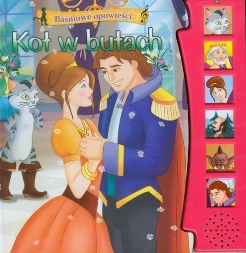 Zdjęcie oferty: Naciśnij i posłuchaj! Bajka dźwiękowa Kot w Butach
