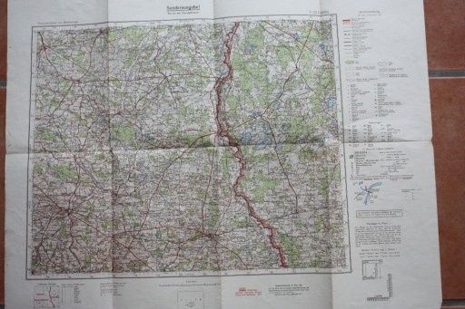 Zdjęcie oferty: Lublin , mapa sztabowa 1932
